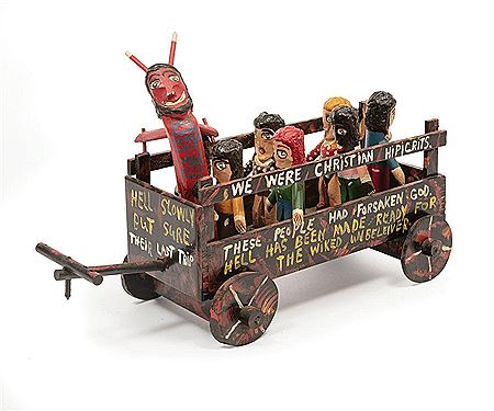 "Destination Hell" by Ronald Cooper - Auction record, sale price, and art valuation. Compare with similar artists and explore comparable artworks.