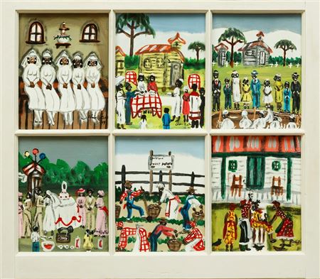 "Six Scenes of Everyday Life", 1999 by Alvin Batiste - Auction record, sale price, and art valuation. Compare with similar artists and explore comparable artworks.