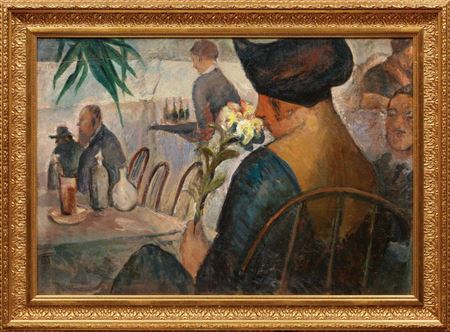 "Woman at a Cafe", 1923