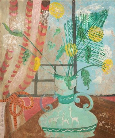 "Still Life (Harlequin with Marionette)"