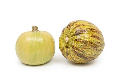 Two ceramic gourds