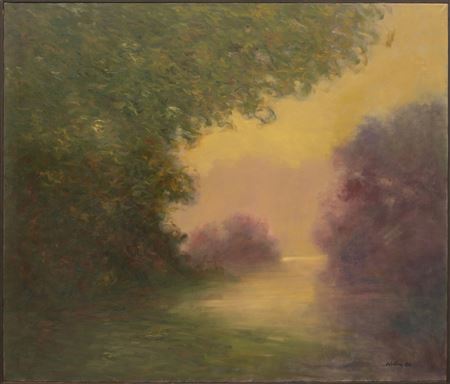 "Audubon Idyll #14", 1986 by Dell Weller - Auction record, sale price, and art valuation. Compare with similar artists and explore comparable artworks.