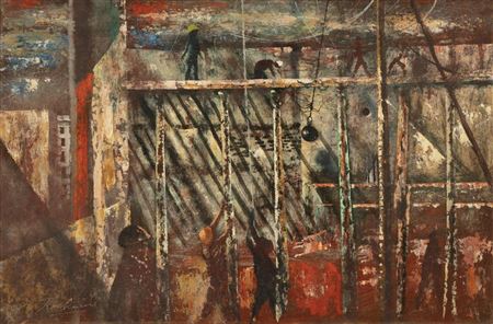 Untitled: One Wrecking Ball", 1964
