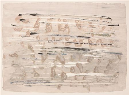 Abstract Composition in Mauve and Taupe