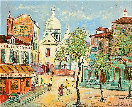 A view of montmartre