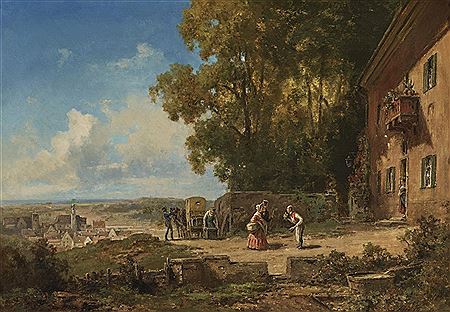 Ankunft der Postkutsche by Willy Moralt - Auction record, sale price, and art valuation. Compare with similar artists and explore comparable artworks.