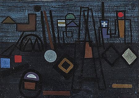 Abstrakte Komposition, ca. 1960