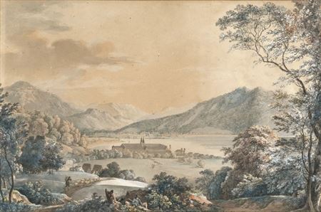 Against the Tegernsee Monastery by Johann Georg von Dillis - Auction record, sale price, and art valuation. Compare with similar artists and explore comparable artworks.