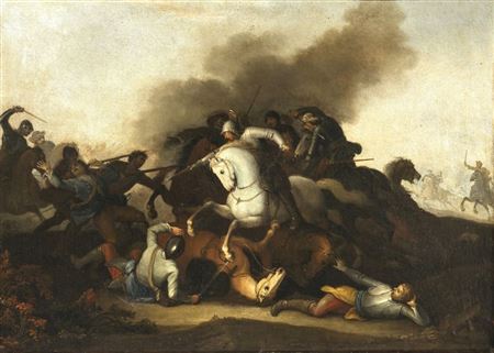 Rider battle by Georg Phillip Rugendas I - Auction record, sale price, and art valuation. Compare with similar artists and explore comparable artworks.