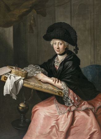 Princess Marie Charlotte Amalie of Saxe-Meiningen Three-quarter figure