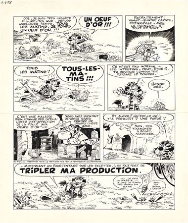 Sample artwork by Mic Delinx (1930 - 2002), known for comics - View similar artists and auction records