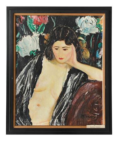 "Nude in a Black Robe"