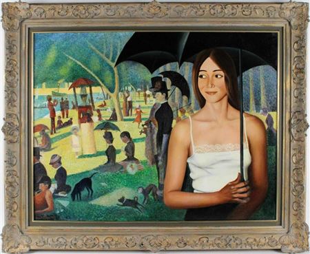 Sample artwork by Lutobor Hlavsa (Born 1924), known for painting - View similar artists and auction records