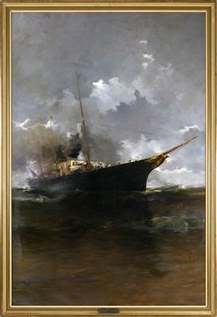 Arrival of the Standart, the private yacht of the emperor Nicolas II. by Arvid Johansson - Auction record, sale price, and art valuation. Compare with similar artists and explore comparable artworks.