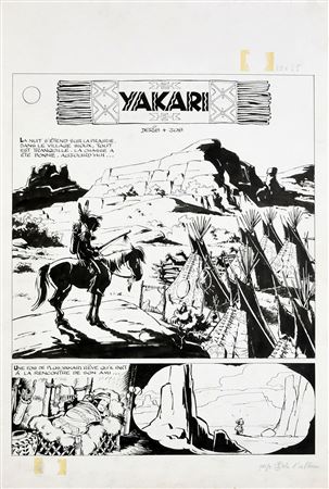 Sample artwork by Derib (Born 1944), known for figure drawing, comics - View similar artists and auction records