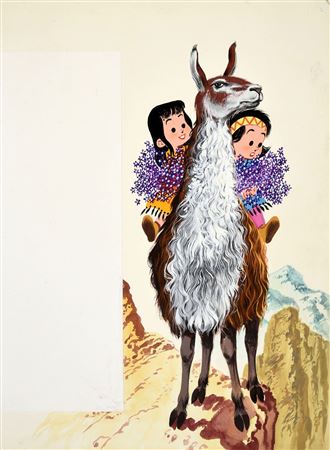 ILLUSTRATION SOUTH AMERICA.