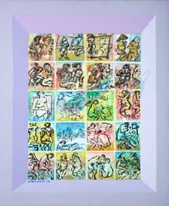 Forms escaping from the frame, 1990