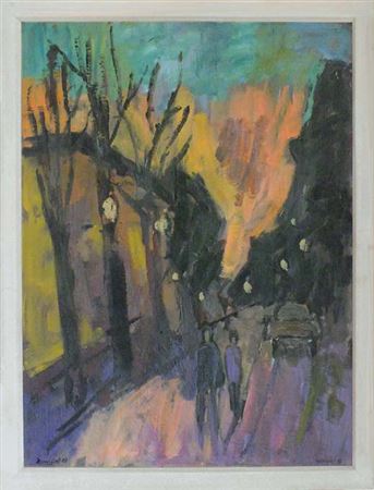 Sample artwork by Klaus Roenspiess (1935 - 2021), known for painting - View similar artists and auction records