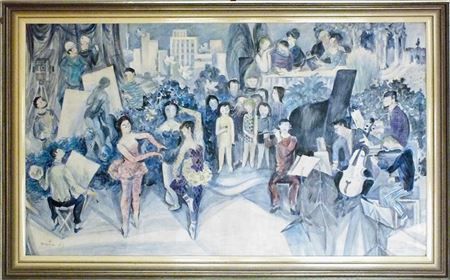 Kunstfest in Dresden by Heinz Werner - Auction record, sale price, and art valuation. Compare with similar artists and explore comparable artworks.