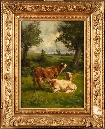 Vaches au pre