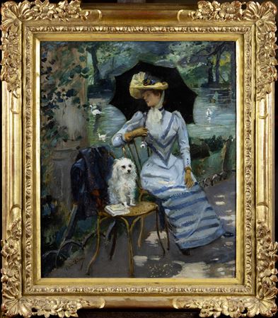 La dame du Parc Monceau