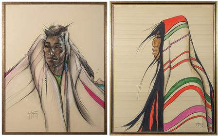Pair of Portraits