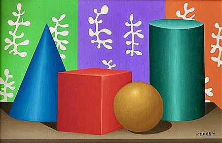 Sample artwork by Mihály Melcher (Born 1953), known for painting - View similar artists and auction records