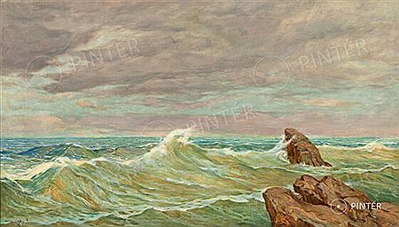 Sample artwork by Arpad Basch (1873 - 1944), known for graphic art, book and magazine illustration - View similar artists and auction records