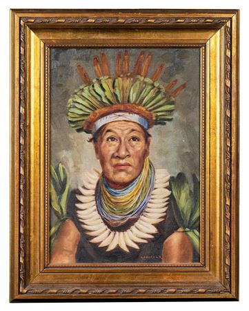 Portrait of a Siona Shaman