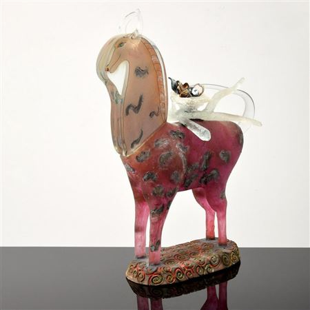 Horse with Nest and Branch