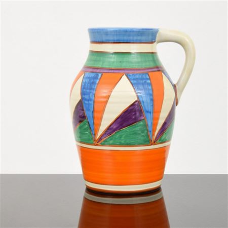 Geometric" Lotus Jug / Vessel