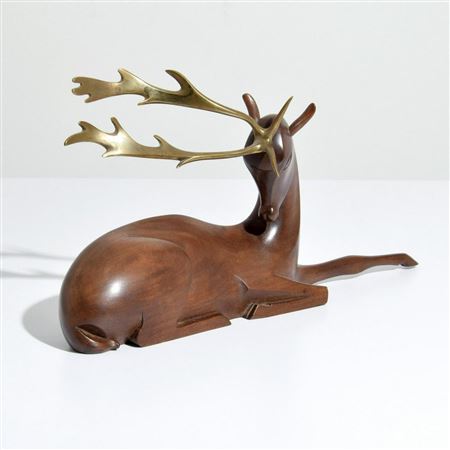 Deer Buck Sculpture