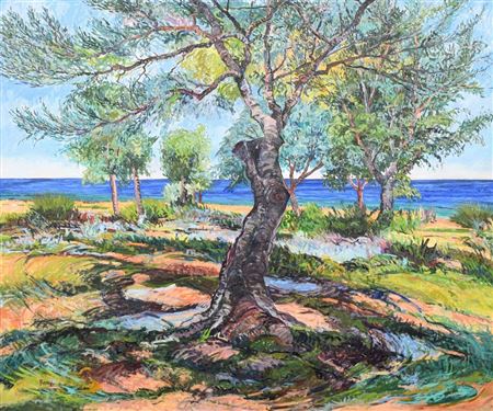 "Greek Island Landscape #33."