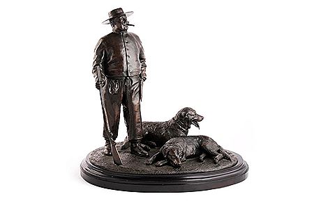 Dom Carlos with dogs