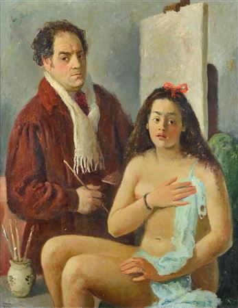 Il pittore e la modella