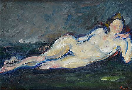 Reclining nude