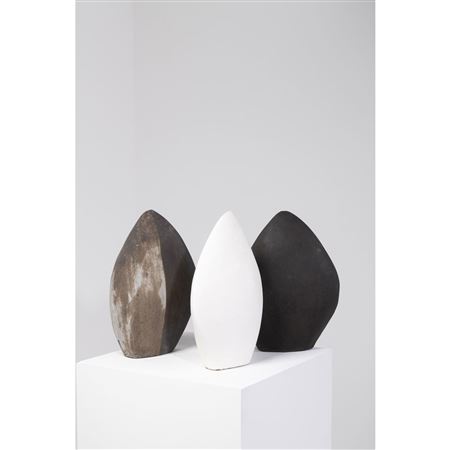 Set of three 'Coquillages' sculptures