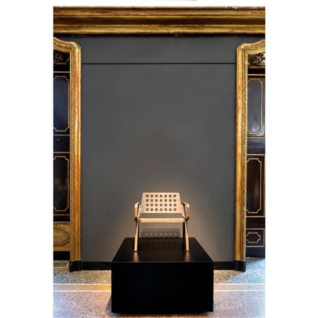 Flame-Cut chair - Unique piece