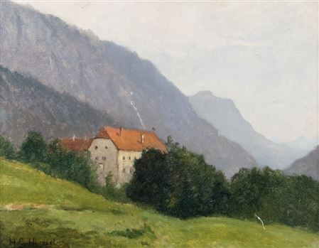 Hof in den Alpen