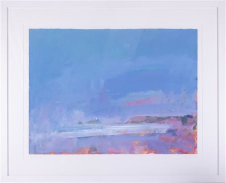 Cobalt and Pink Godrevy