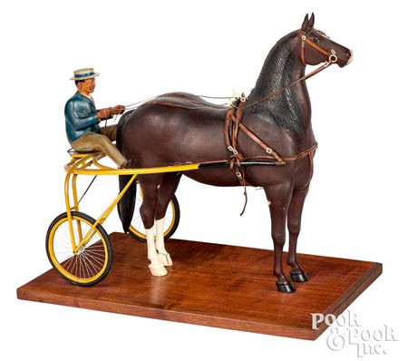 Figure of Dan Patch by John Reber - Auction record, sale price, and art valuation. Compare with similar artists and explore comparable artworks.