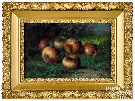 Still life with apples