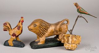 Carved Animals (3)