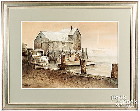Harbor scene