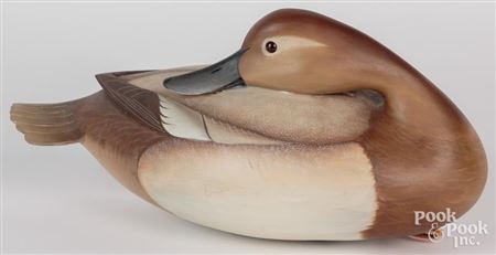 Preening Duck Decoy