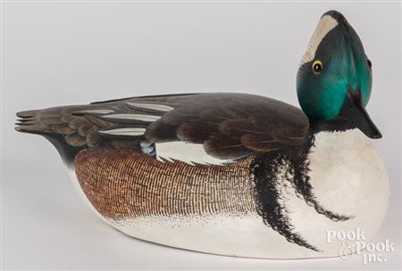 Merganser duck decoy