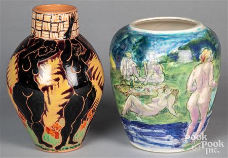 Two Pottery Vases