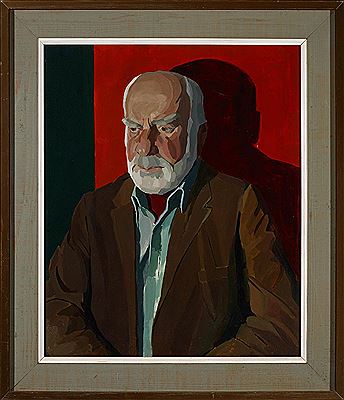 Portrait of Al Kaufman/Man and His Shadow