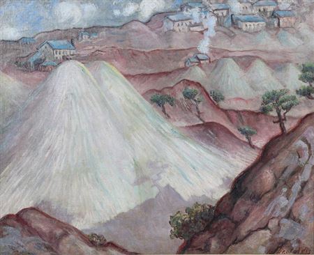 Amiantos by Nicos Nicolaides - Auction record, sale price, and art valuation. Compare with similar artists and explore comparable artworks.