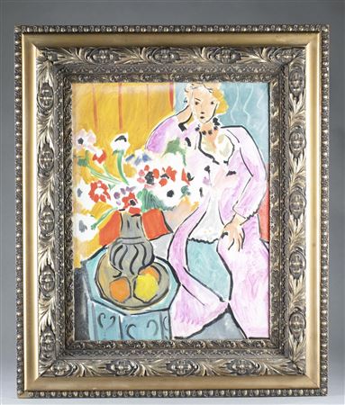 "Purple Robe and Anemones."